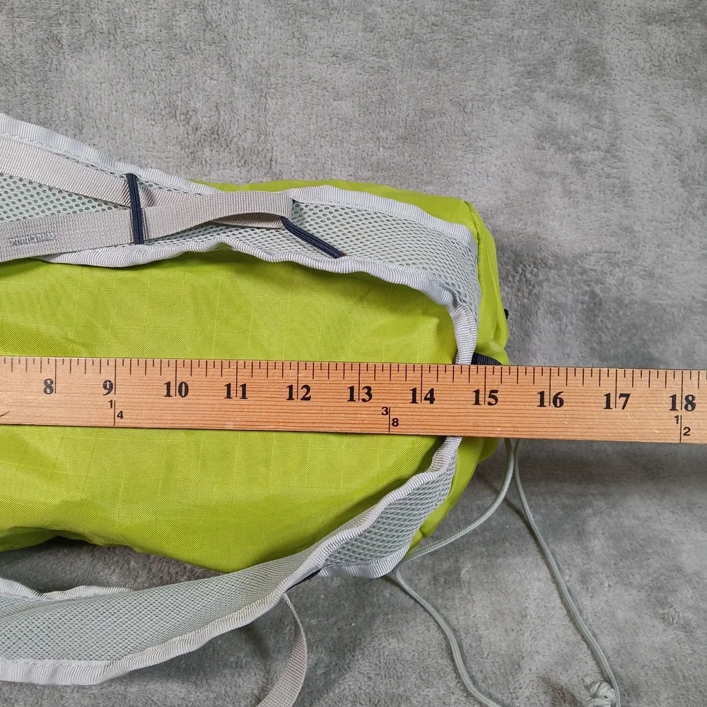 Gregory Packable Daypack Ultralight Lime Green Ripstop Hiking Travel Bag